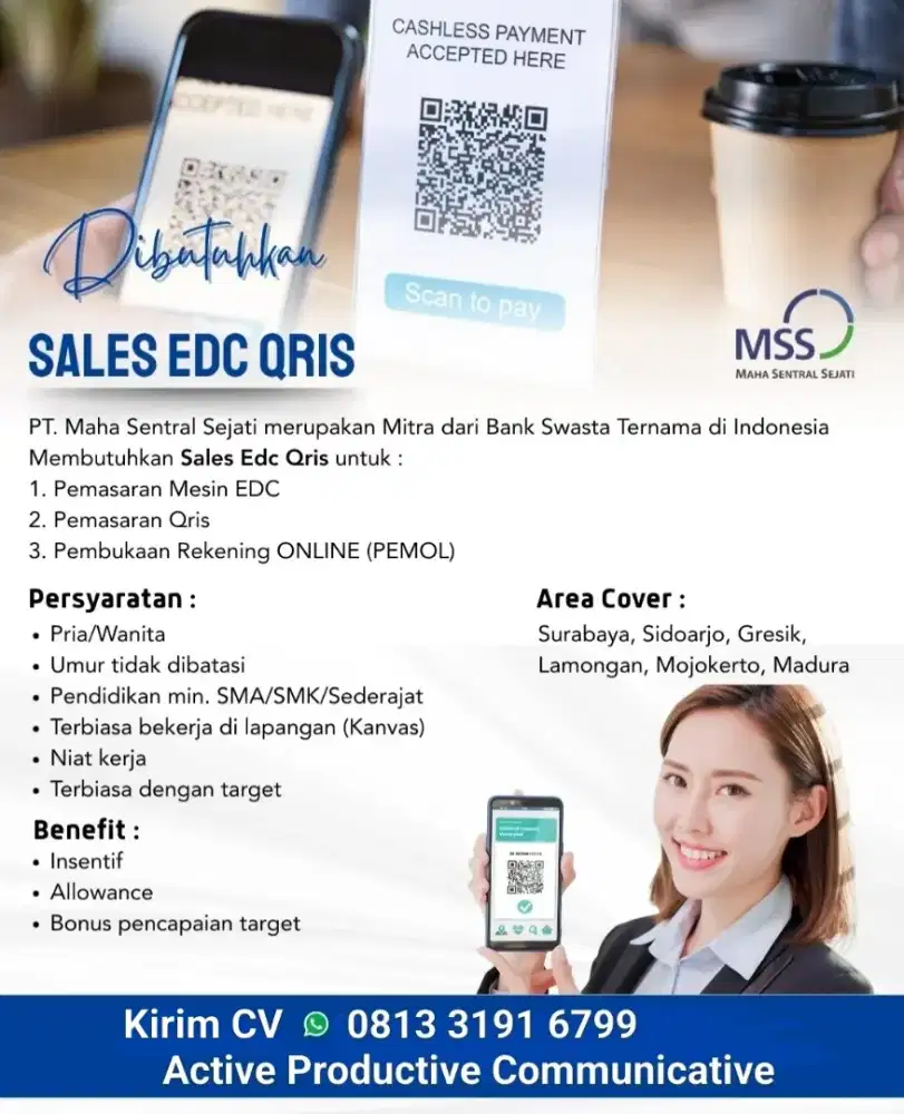 Direct Sales Representatif Merchant