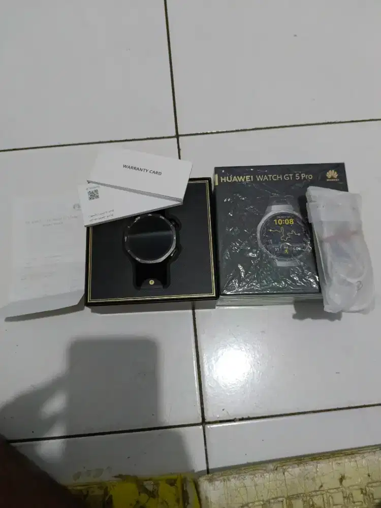 HUAWEI GT 5 PRO TITANIUM BLACK EX HUAWEI RESMI