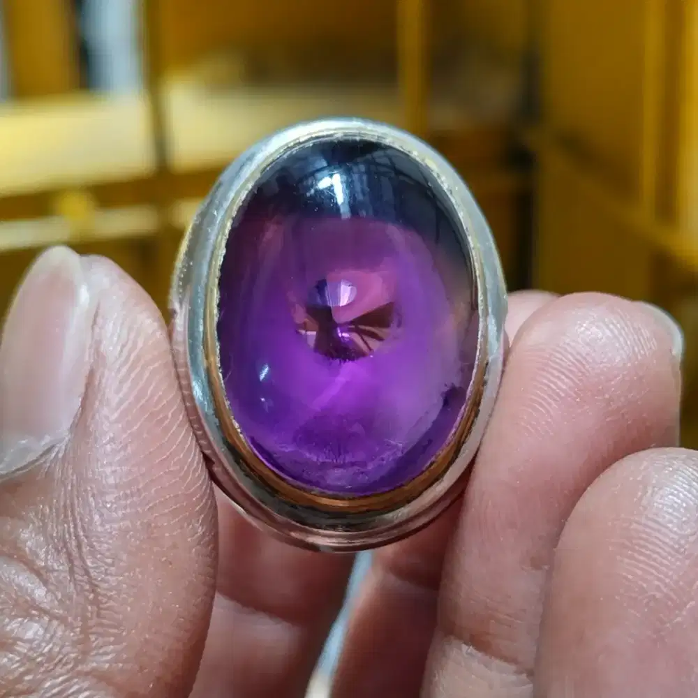 Kecubung ametyst brasil natural