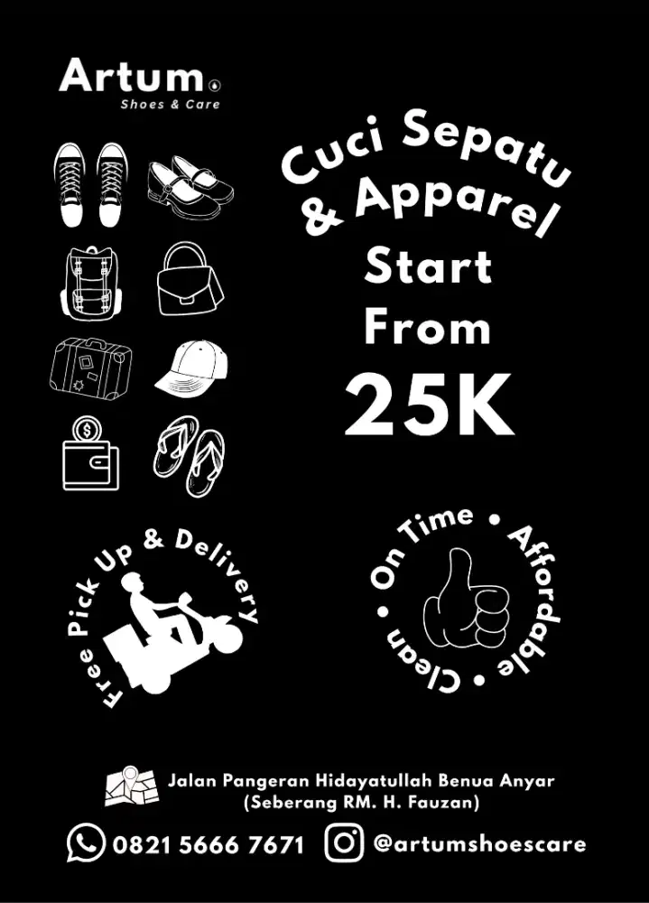 Cuci Sepatu & Apparel Banjarmasin