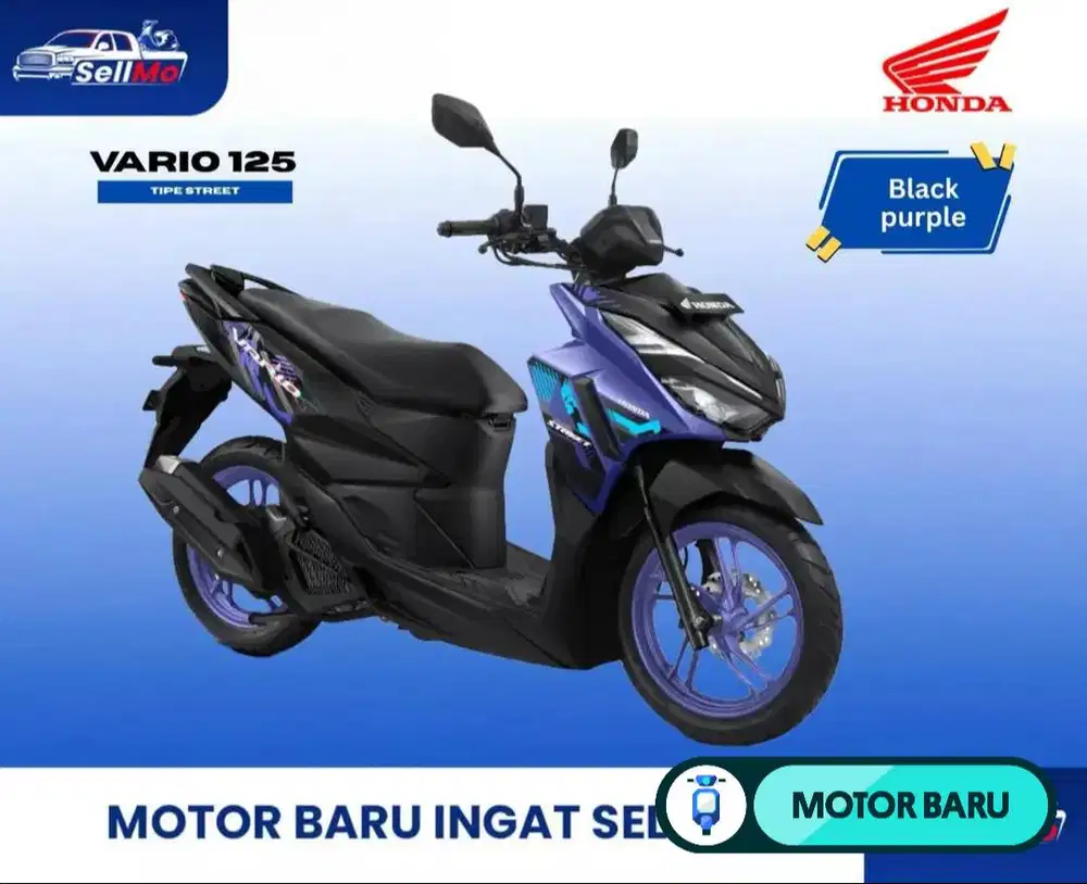 PROMO MOTOR HONDA VARIO 125 CBS ISS STREET & VARIO 160 CBS SP ABS