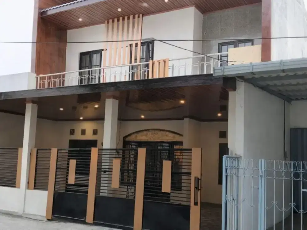 Dijual Rumah Baru, Murah dan Strategis Dekat Univ. Stiesia, Surabaya