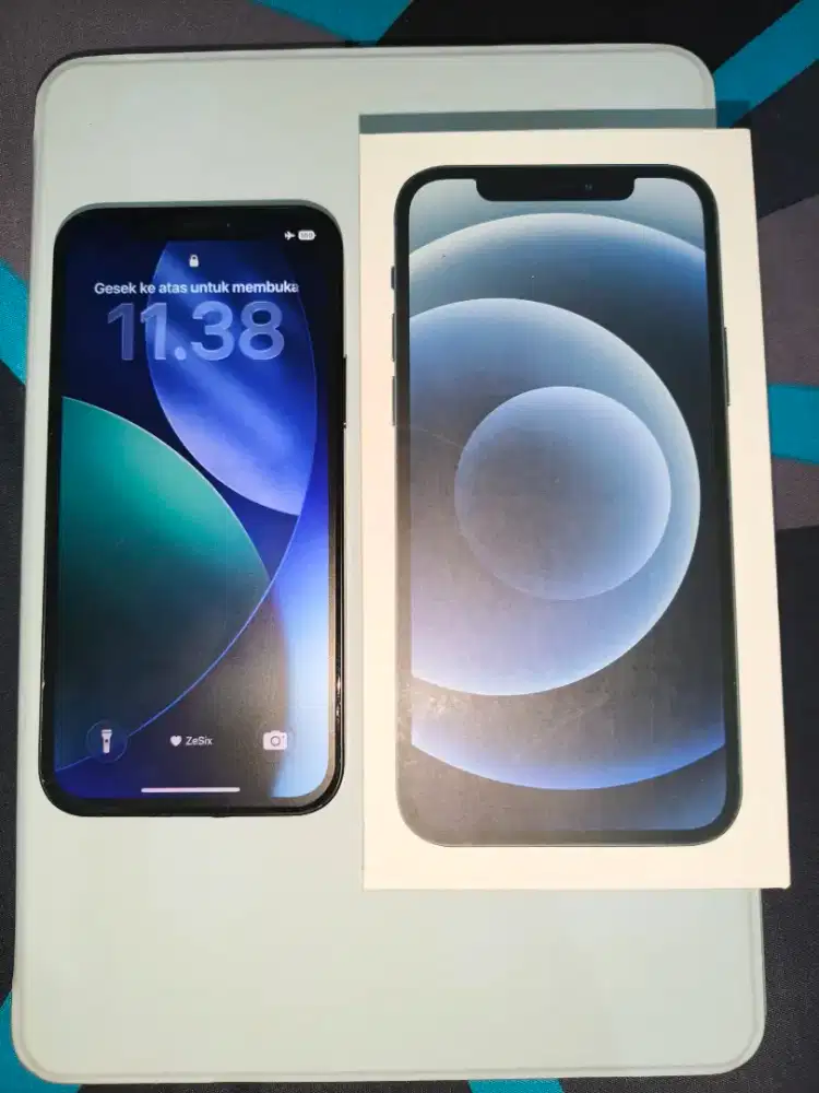 JUAL IPHONE 12 HITAM 128gb WIFI ONLY (NEGO HALUS & MULUS)