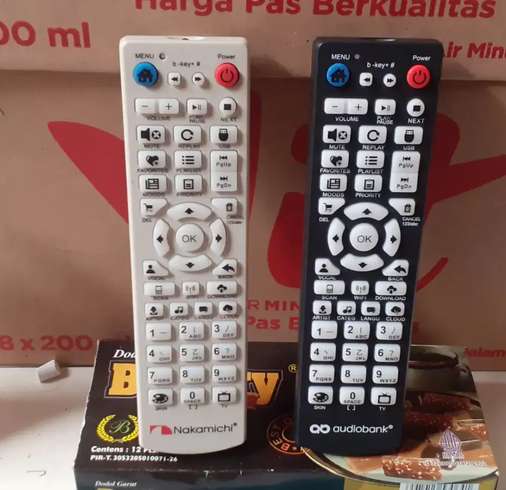 Remot Karoke Player AUDIOBANK AB3000 & Karoke Player Nakamichi