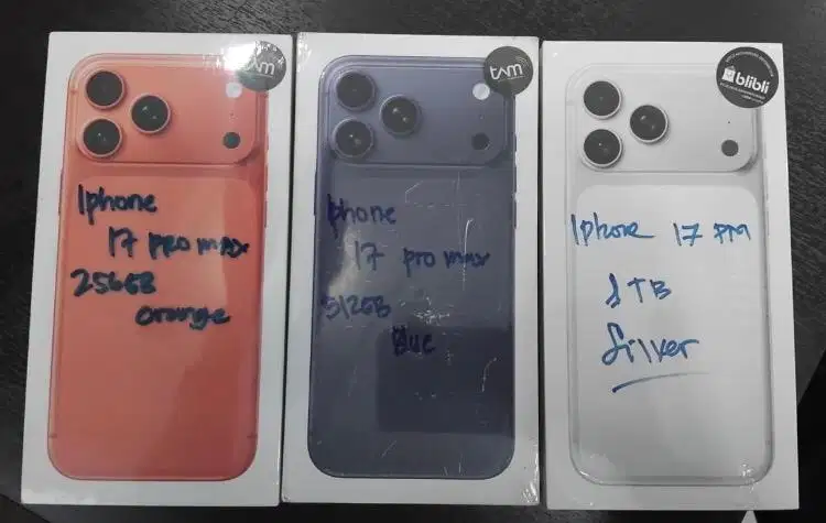 Iphone 17 promax 256 gb ibox