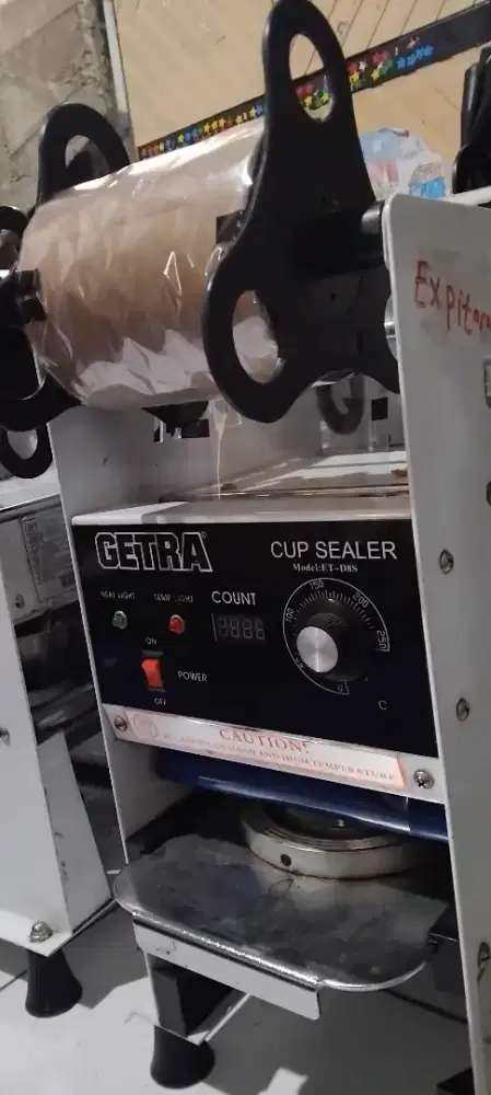 Cup sealer getra