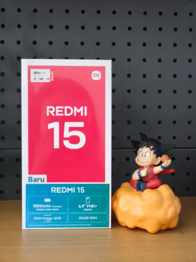 REDMI 15 8/256 BATERAI JUMBO BISA COD