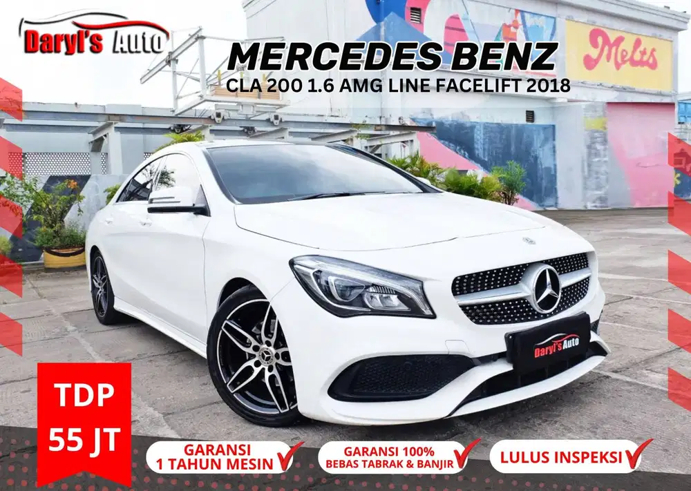 2018 Mercedes Benz CLA 200 CLA200 Sport AMG  Panoramic sunroof tdp55jt