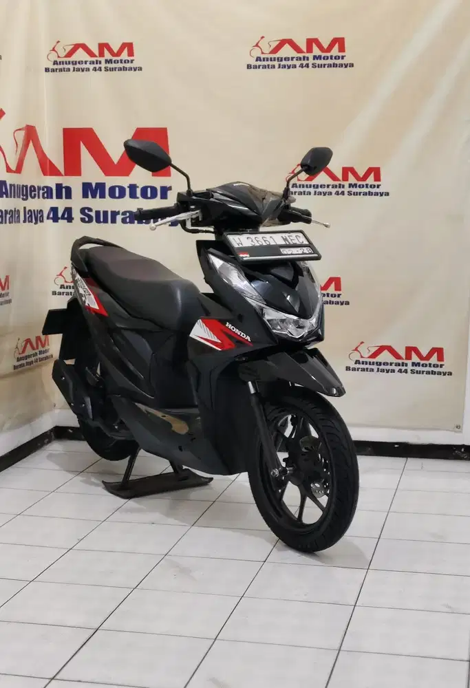 Honda Beat CBS tahun 2023 Hitam Glossy