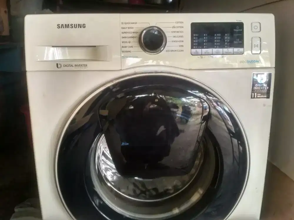 Mesin cuci Samsung front loading 1 tabung digital inverter.