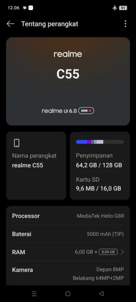 Realme C55 6GB/128Gb