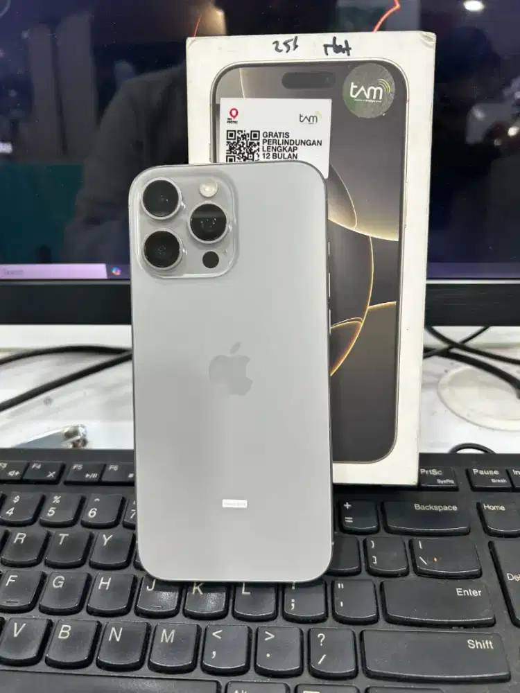 iphone 16 promqx 256gb ibox garansi on bisa tukar tambah