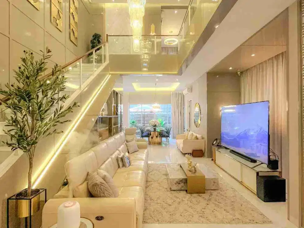 Best Deal! Fully Furnished |  Pasadena Residence Gading Serpong – 6+1 KT – Full Marmer