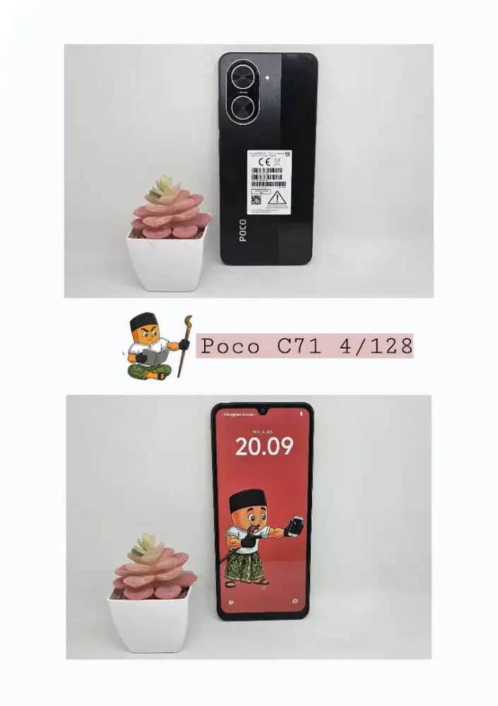 Poco c71 4/128 GB (Black) unit only