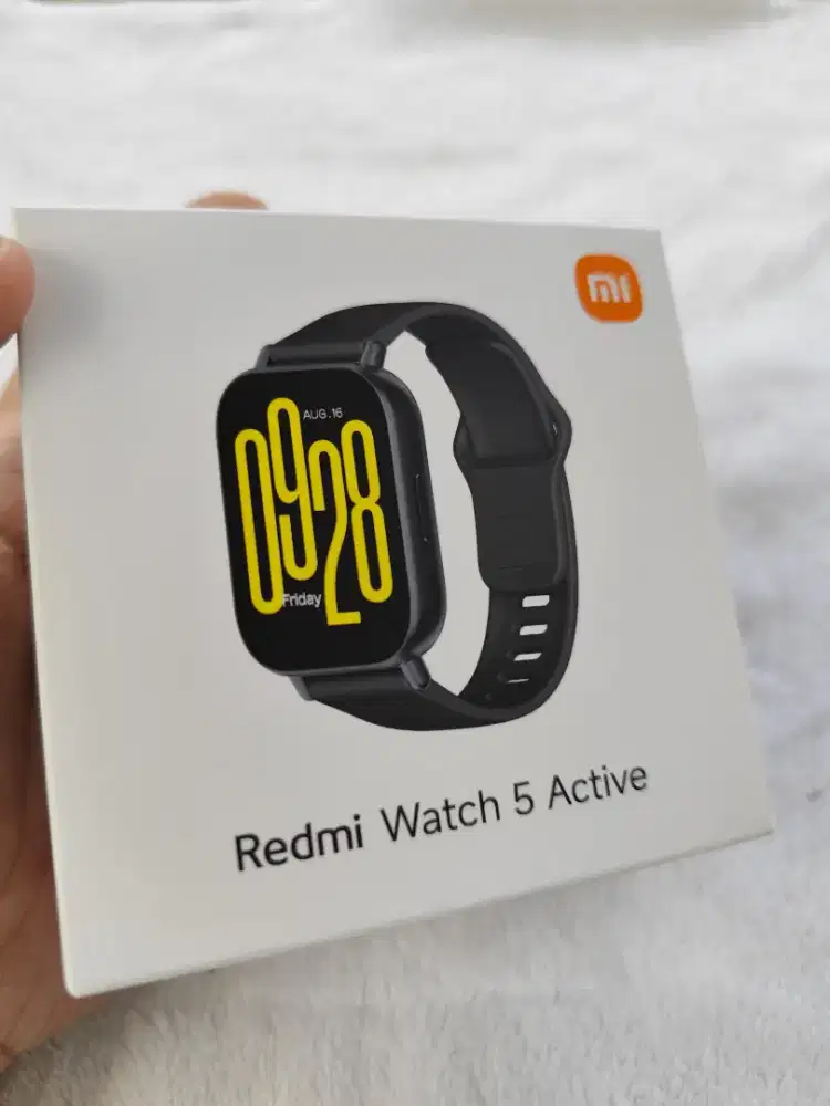Xiaomi REDMI Watch 5 Active Smartband Smartwatch New Segel Black Hitam