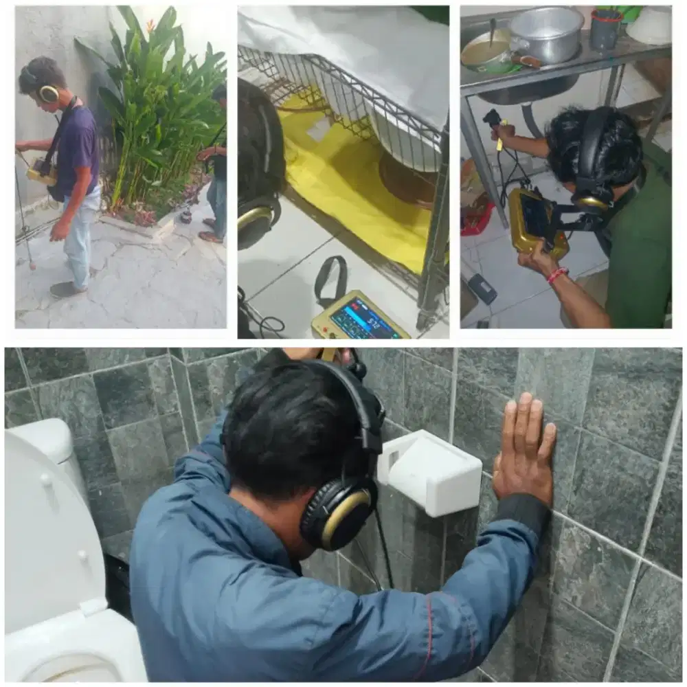 Alat deteksi pipa bocor dalam bangunan dan bawah tanah