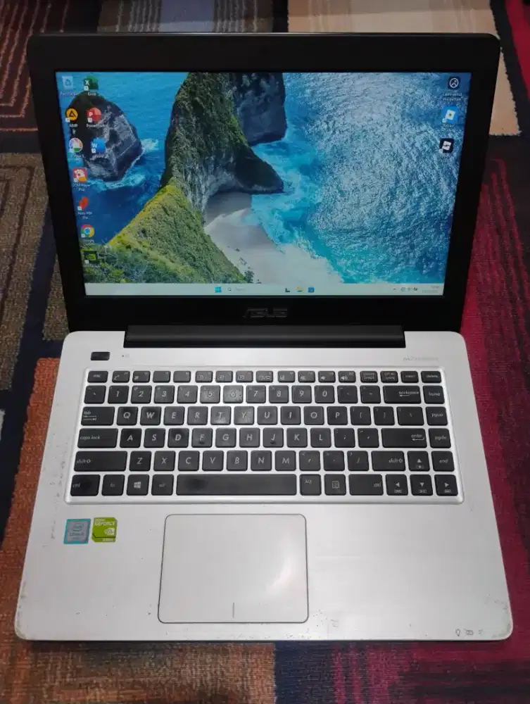 LAPTOP ASUS 14 SLIM i5 SSD DUAL VGA NVIDIA MX SEKOLAH KULIAH KERJA