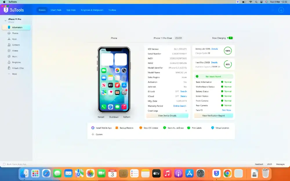 Iphone 11 pro 256 inter all operator
