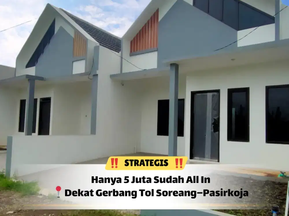 Rumah Modern Siap KPR – Dekat Pusat Kota