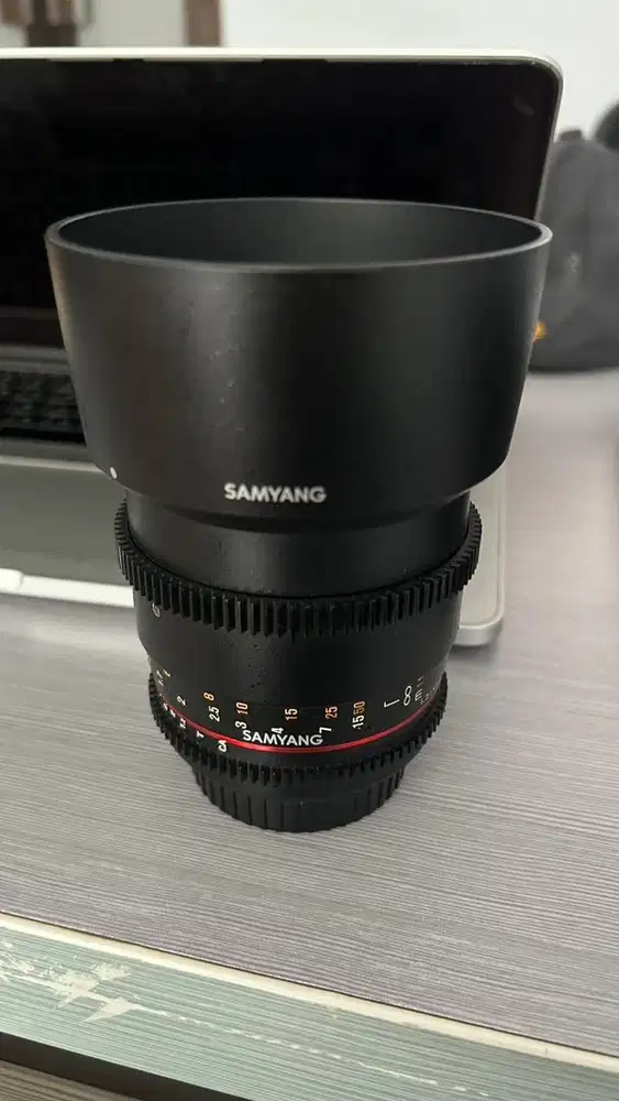 Samyang 85mm T1.5 MF for Canon EOS Cine lens