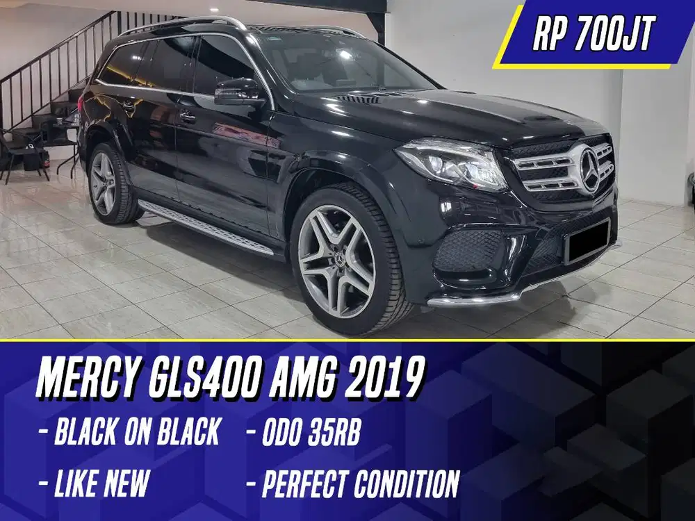 Mercedes Benz GLS400 AMG 2019 Black Hitam Mercy GLS 400