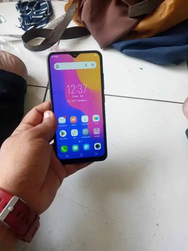 Vivo y91 ram 2/32 kondiai notmal semua btre awet