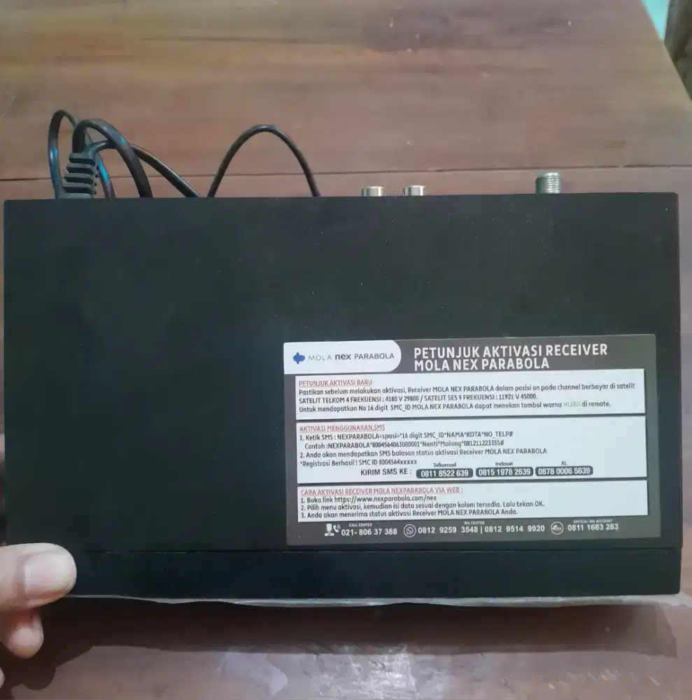 Dijual murah!, Receiver mola nex parabola (bekas)