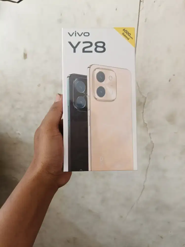 new vivo y28 8/256 garansi resmi 1thn