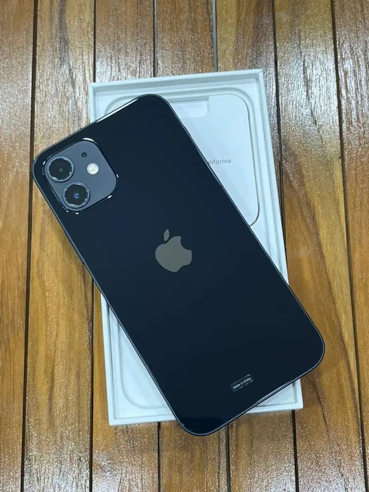 Iphone 12 128gb Midnight Resmi