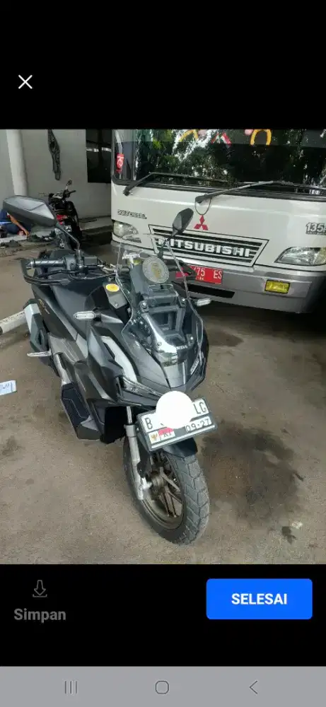 ADV 160 ABS 2022 HITAM KM LOW