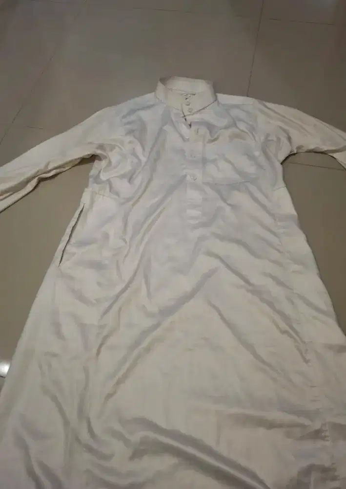JUBAH/GAMIS AL HARAMAIN PUTIH