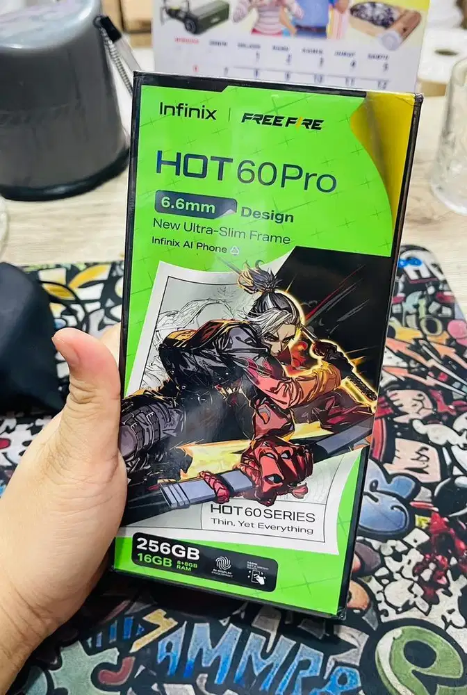 Segel! Infinix HOT 60 Pro – 16GB RAM / 256GB ROM