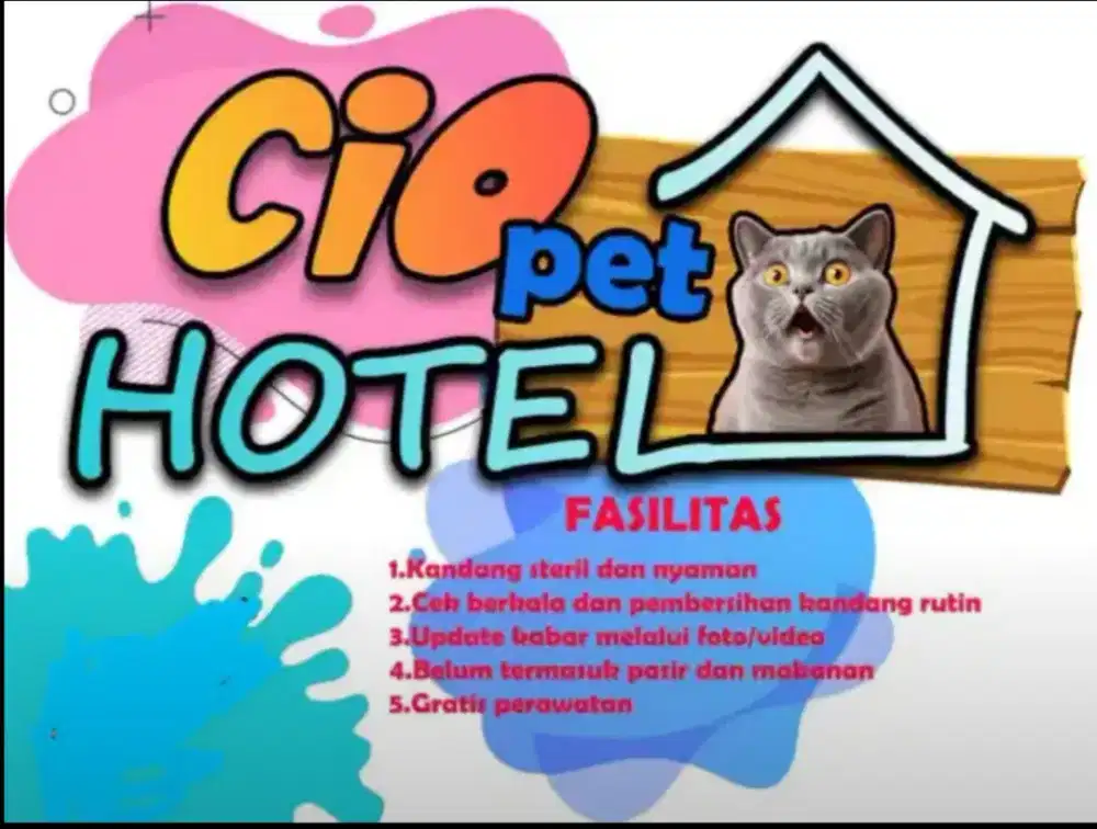 Penitipan Kucing / Pet Hotel / Pet House (cat only)