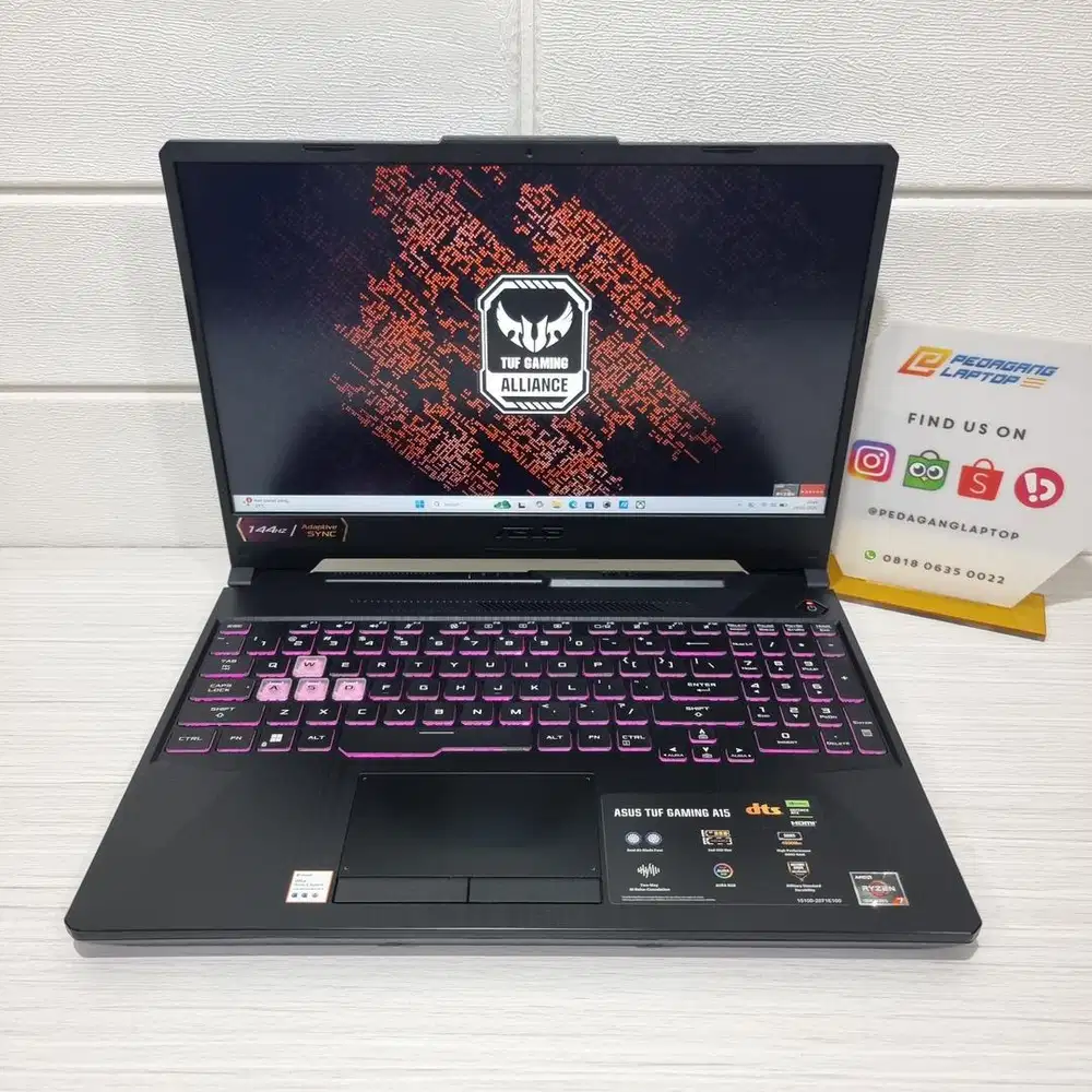 Laptop Asus Tuf Gaming A15 FA506NCR RYZEN 7-7435HS 16/512GB RTX 3050