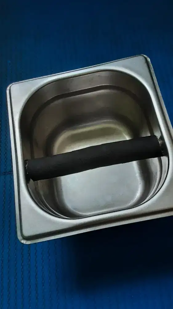 Knock Box coffee kopi Stainless Steel, mint