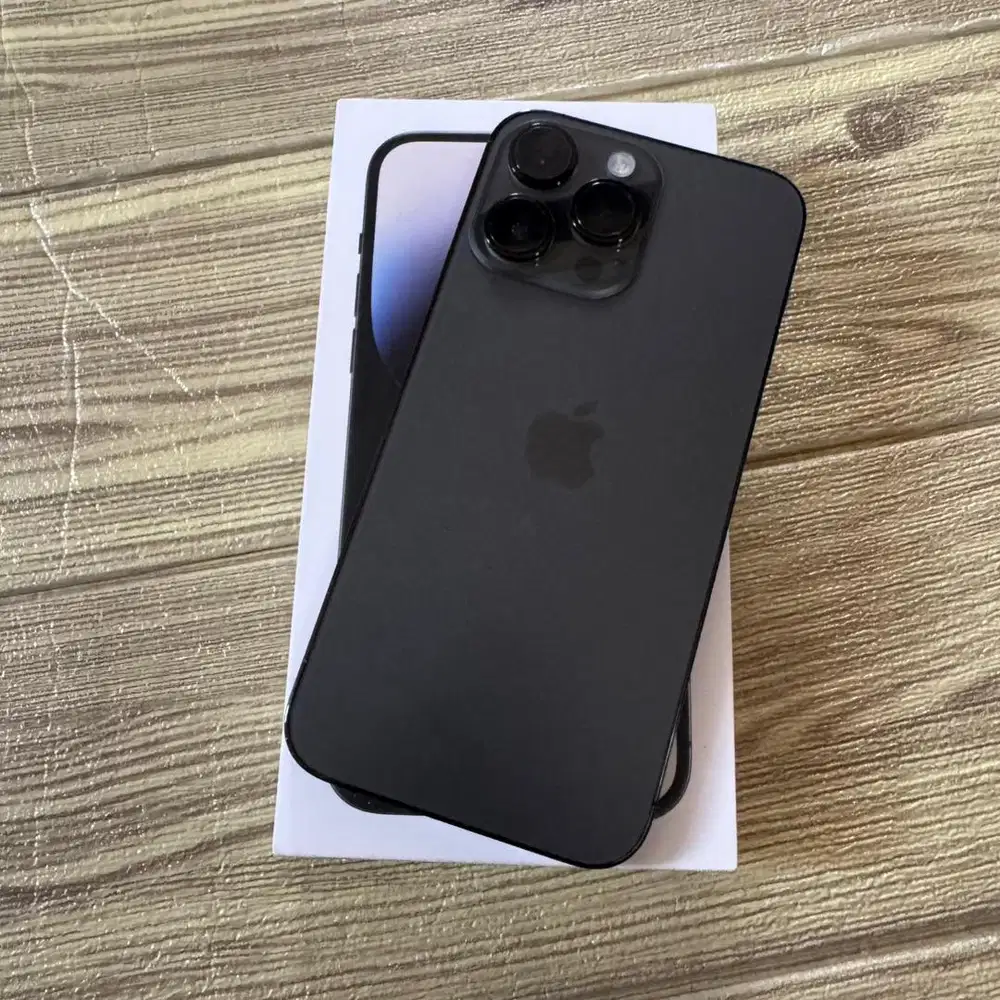 Iphone 14 pro max 128gb Ex ibox Fullset ori Bisa COD dan TT