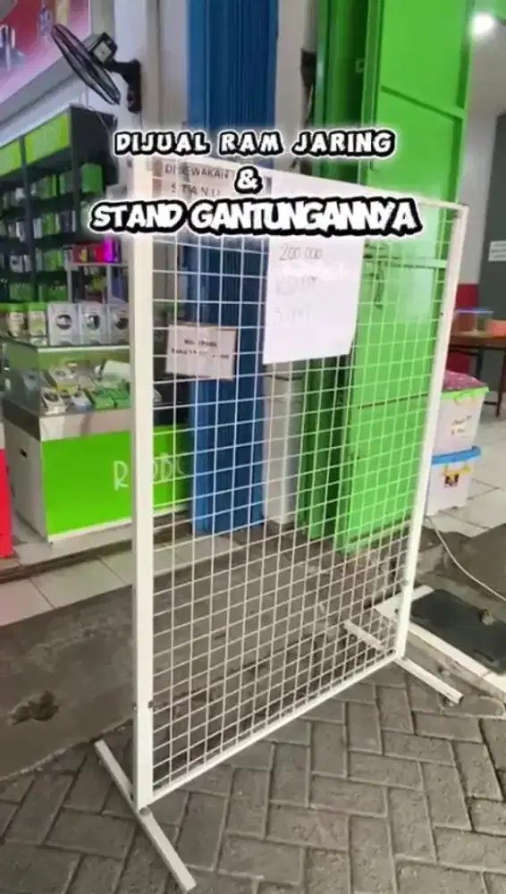Jual Ram Jaring Gantungan Aksesoris