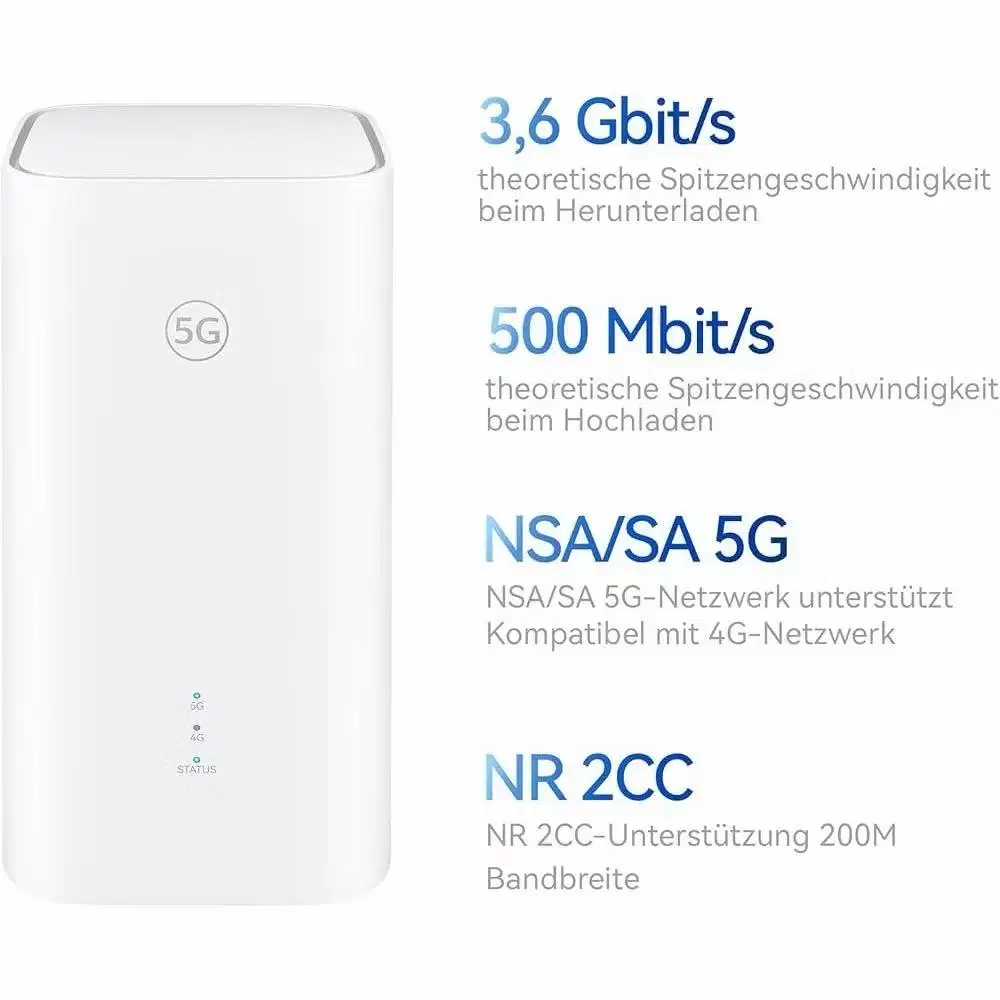 BARU MODEM ROUTER 5G Huawei Brovi H153-381 WIFI 6 CPE 3600Mbps