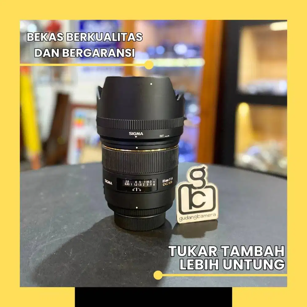 Sigma 85mm f1.4 For Nikon - MINT CONDITION - H