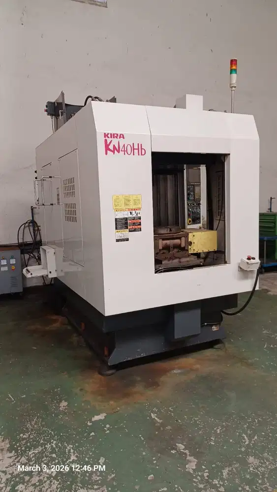 Mesin CNC. Horizontal Machining Center - 4 Axis
