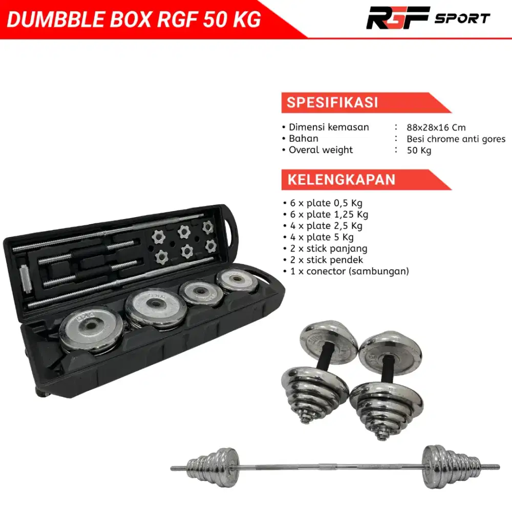 DUMBLE SET 50 KG