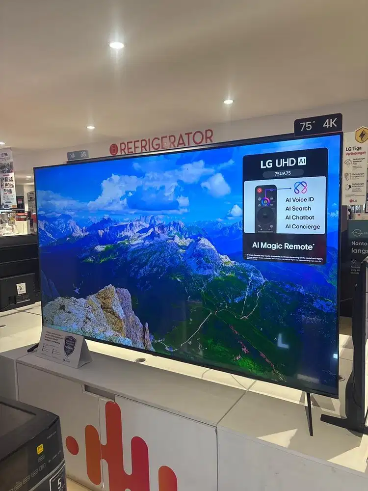 LG UHD TV 75 INCHI
