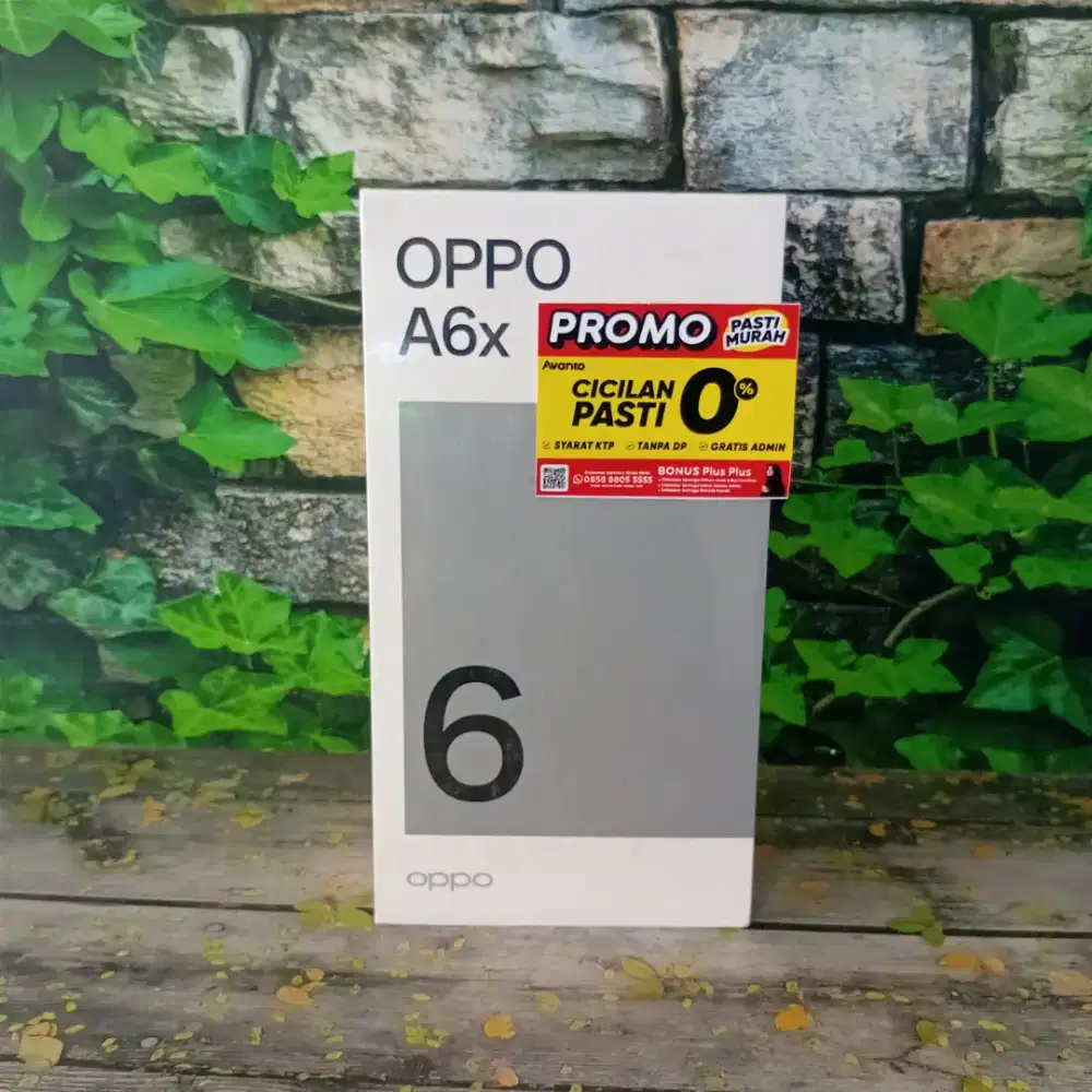 OPPO A6X HP TAHAN AIR PALING MURAH 1 JUTAAN FREE SILIKON DAN ANTIGORES