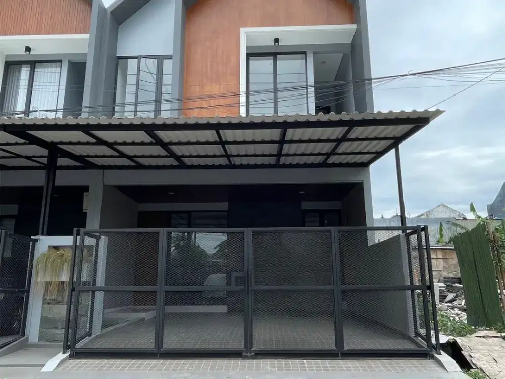 Rumah Modern Baru Minimalis di Manyar Surabaya Timur, Lokasi Strategis Dekat MERR