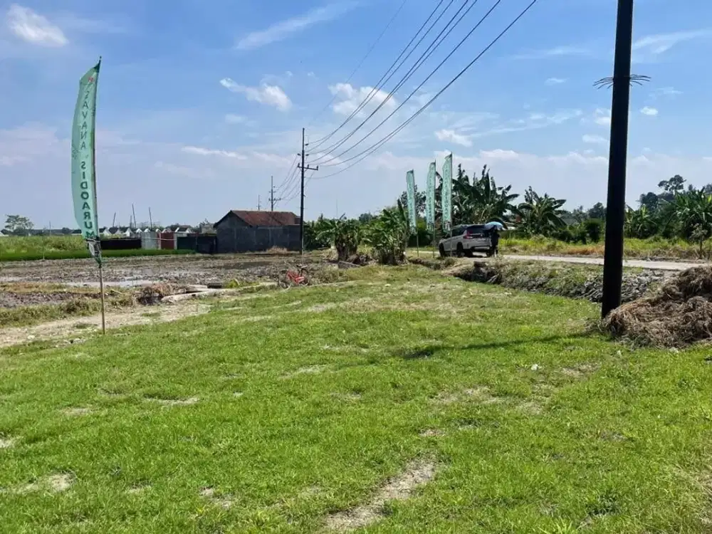 PROMO Tanah SHM Godean Area Sidoarum Dekat Ringroad Barat