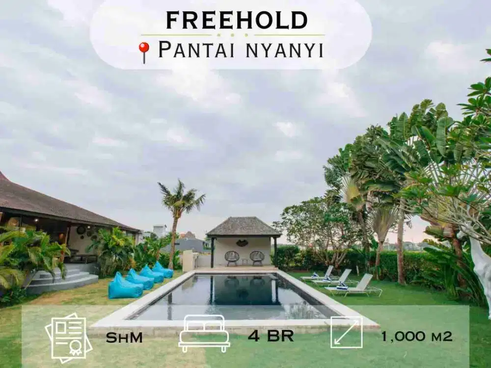 Luxury Tropical Living – Exclusive Villa Near Pantai Nyanyi