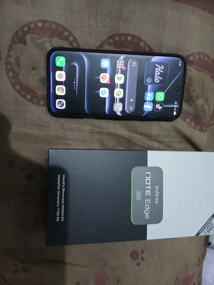 Infinix note edge 5G 8/256