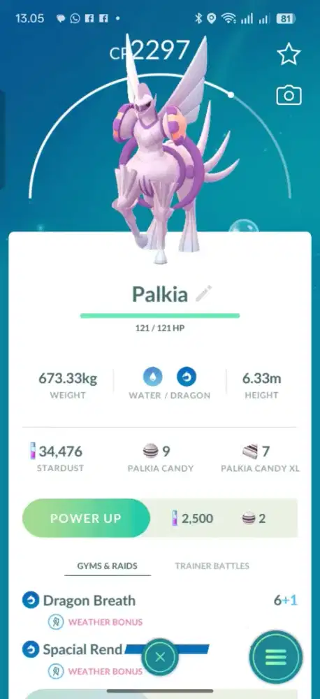 TRADE POKEMON GO Legendary