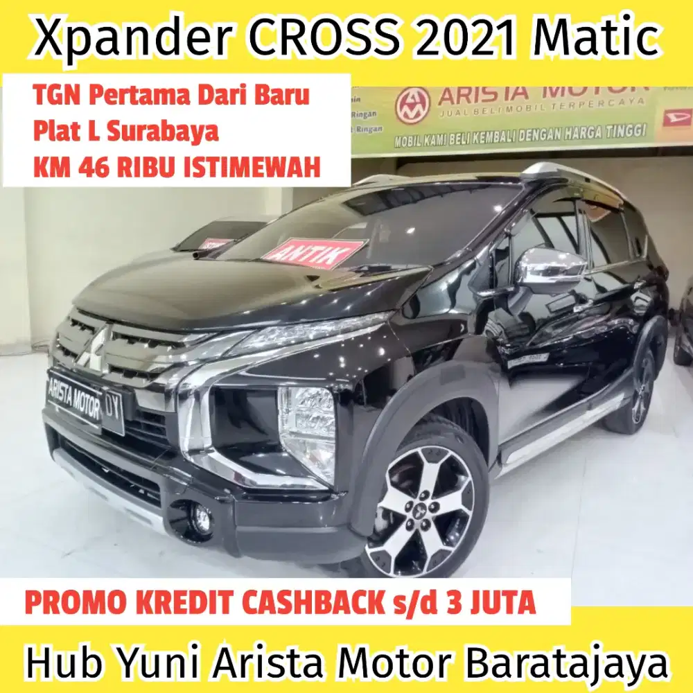 Xpander 1.5 CROSS Matic 2021 KM46RB TGN1 Terawat Siap Pakai