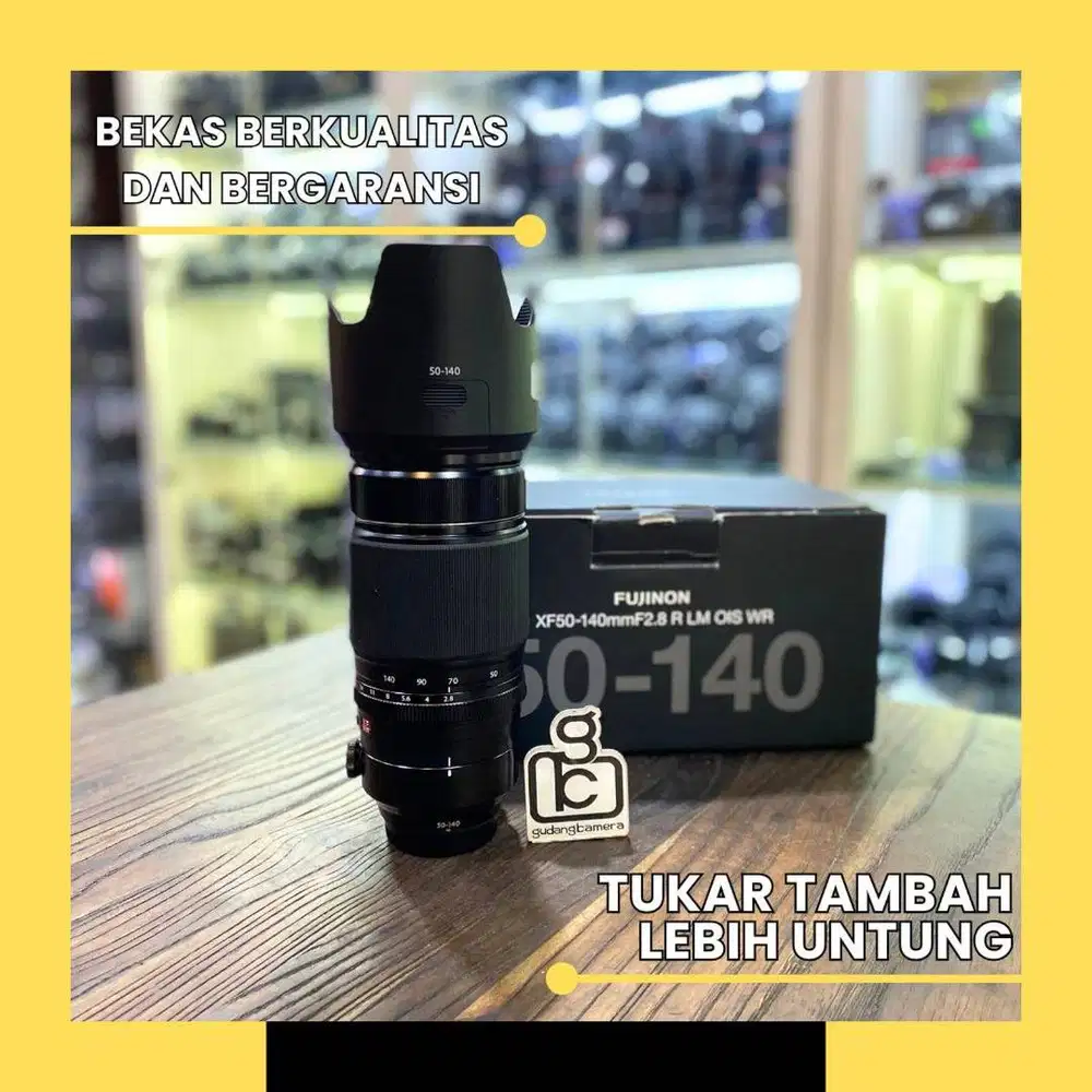 FUJIFILM FUJINON FUJI XF 50-140mm F2.8 F/2.8 F 2.8 R LM OIS WR - LIKE